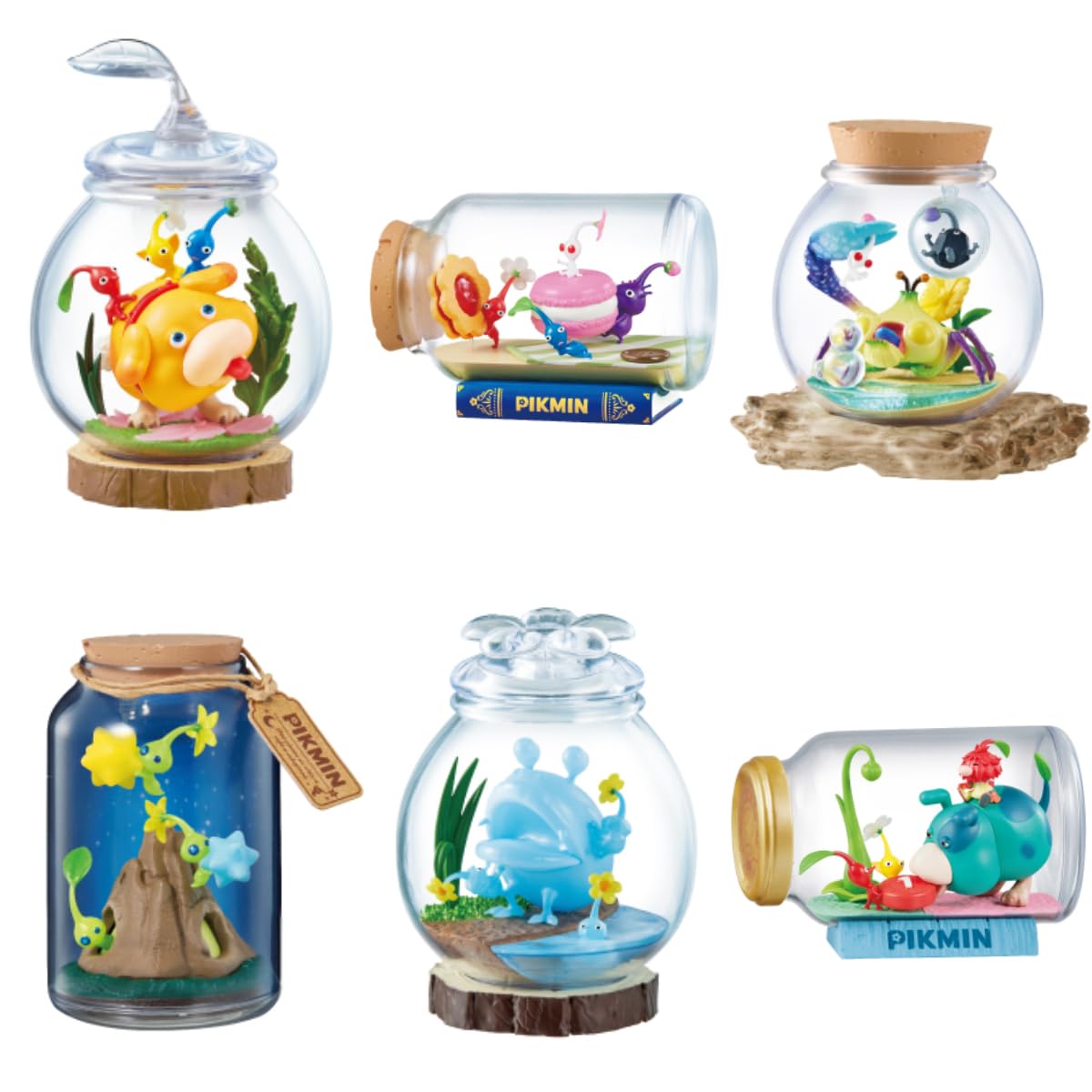 Re-Ment Pikmin Terrarium Collection Vol.2 6pcs Complete Box