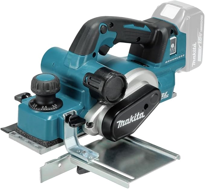 Makita 18V 82mm LXT Cordless Brushless Planer Skin with AWS Chip