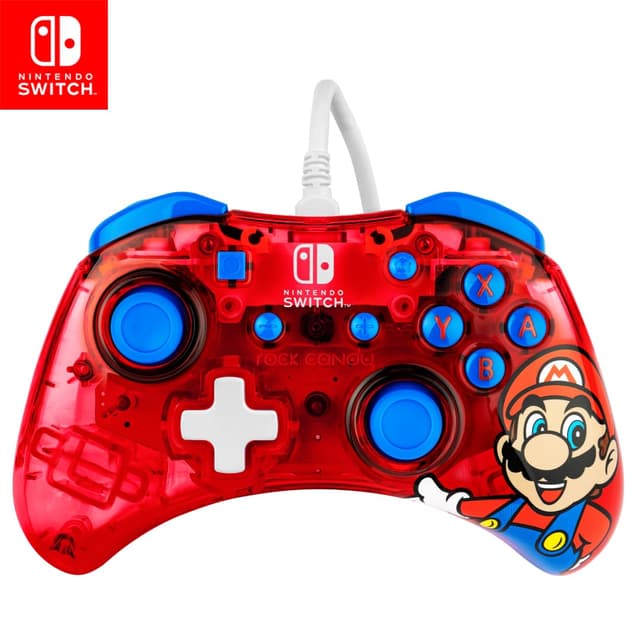PDP Nintendo Switch Rock Candy Wired Controller - Mario