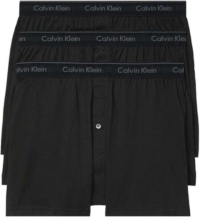 Calvin Klein Underwear Cotton Classic Fit 3-Pack Knit Boxers