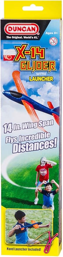 Duncan X-14 Glider with Hand Launcher (Assorted Colours)