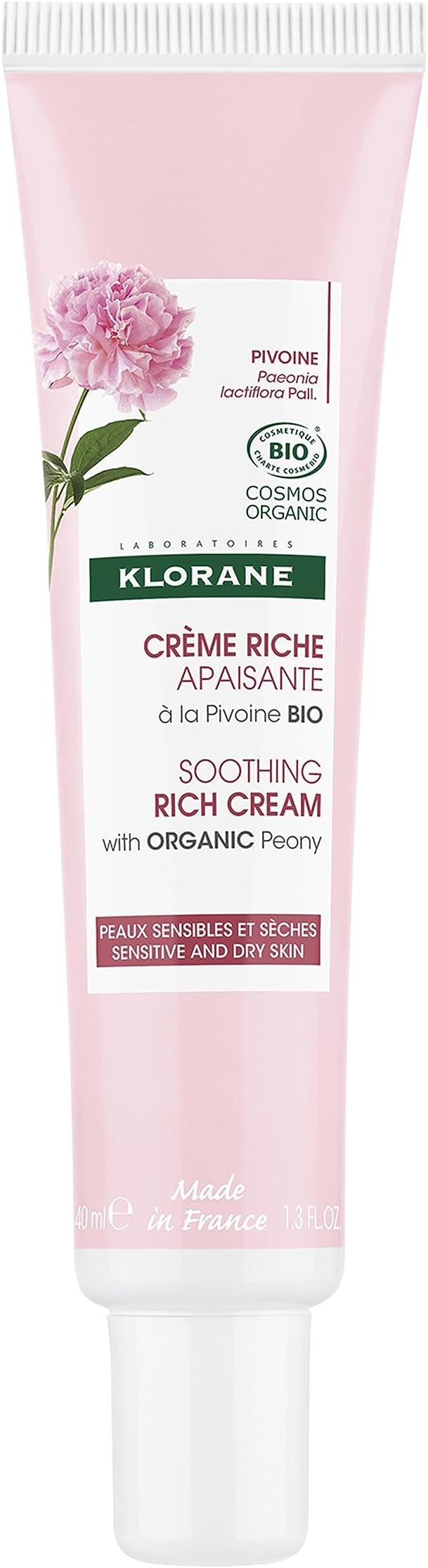 Klorane Peony Rich Soothing Cream 40ml