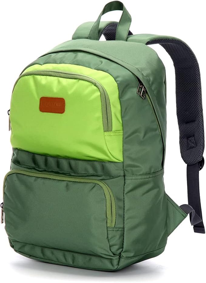 Suissewin Swiss Waterproof Kids School Travel Backpack - Green