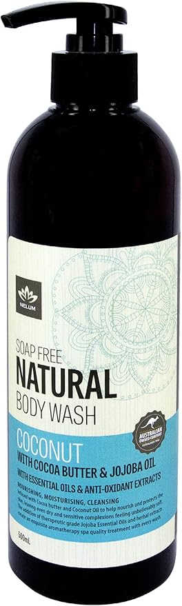 Nelum Natural Body Wash Coconut 500ml