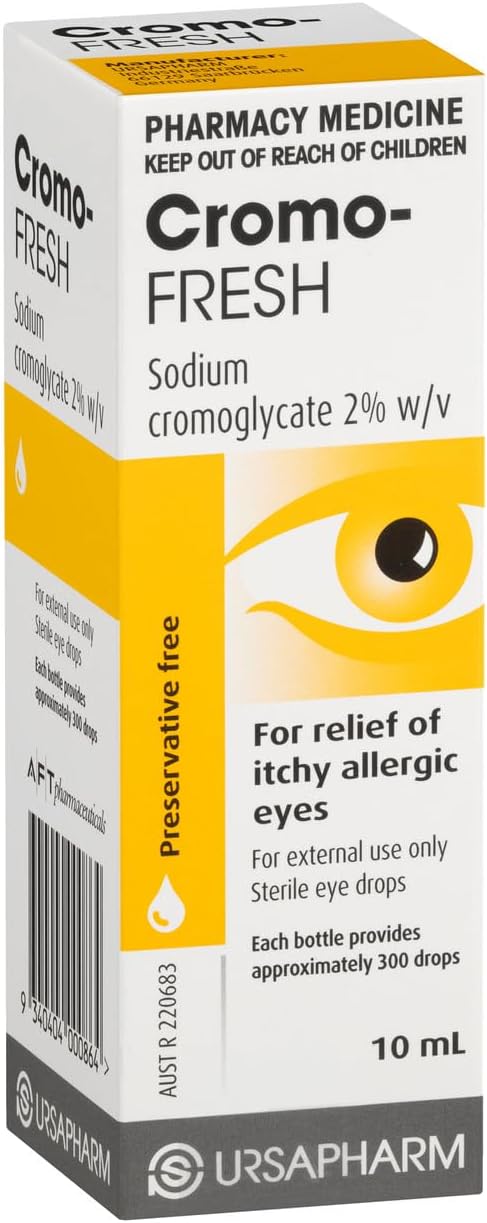 Cromo Fresh Eye Drops 10ml
