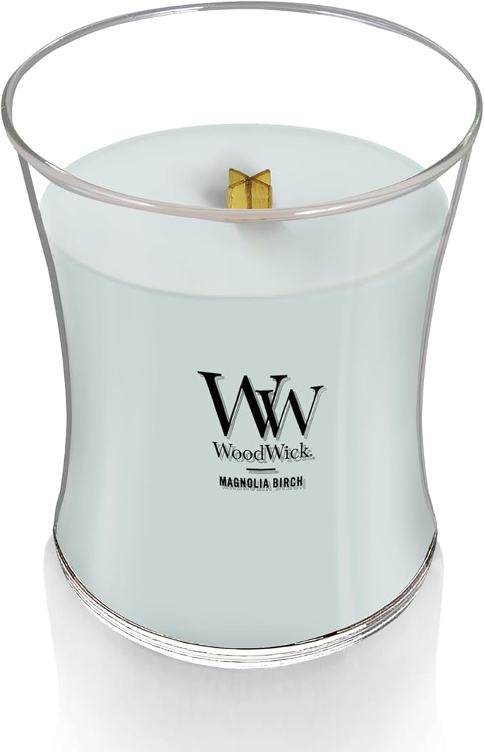 WoodWick Magnolia Birch Medium Scented Candle