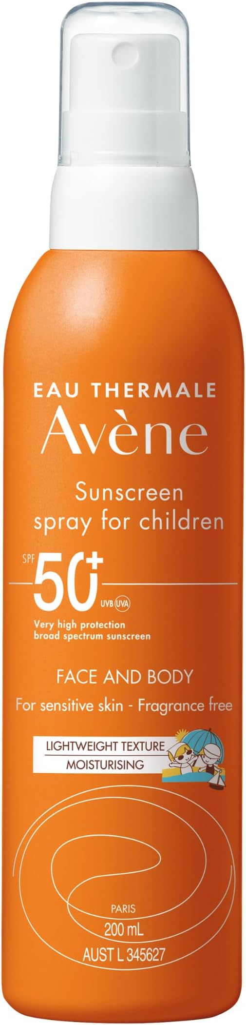 Avene Sunscreen Spray for Children SPF 50+ 200 ml