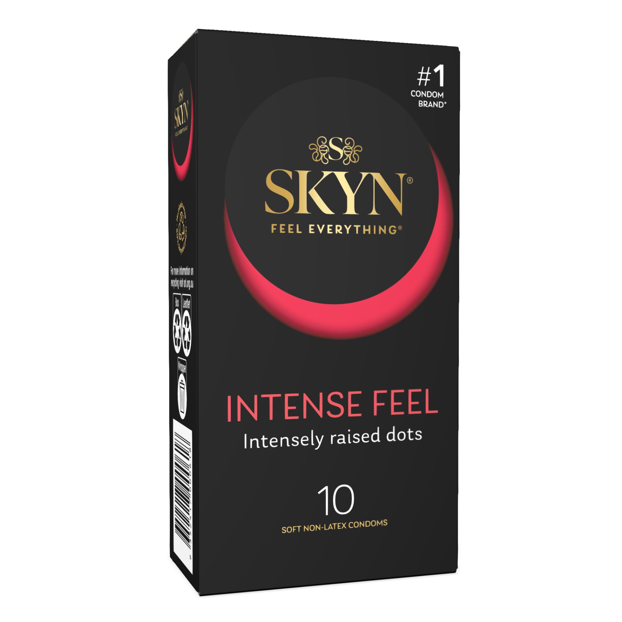 Skyn Intense Feel Non Latex Condoms 10 Pack