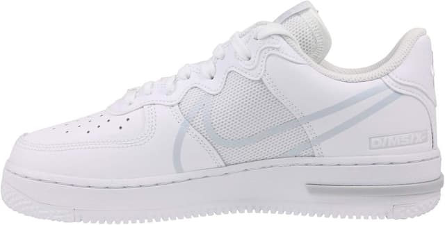 Nike Air Force 1 Low React White Black Pink Spell