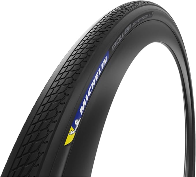 Michelin Power Adventure Tubeless Ready Tyre Brown - 700x42