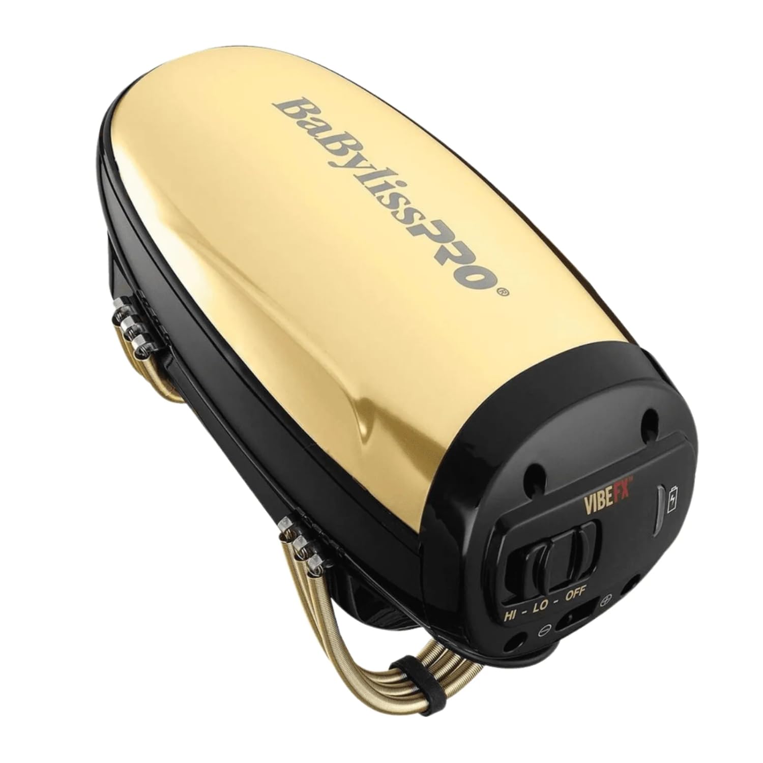 BaBylissPRO VIBEFX Cord / Cordless Massager, Gold