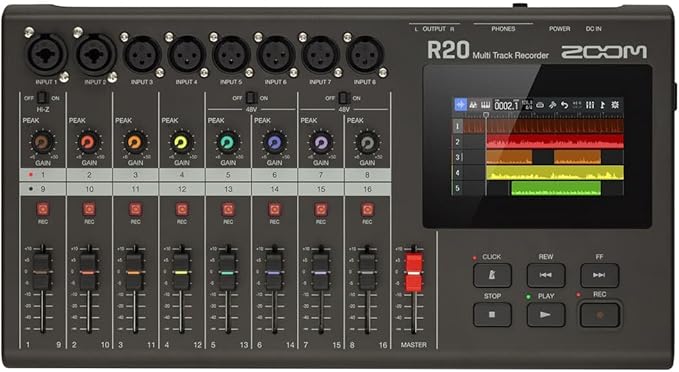 Zoom R20 Multi-track Recorder