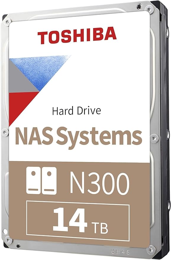 Toshiba N300 14TB NAS Hard Drive