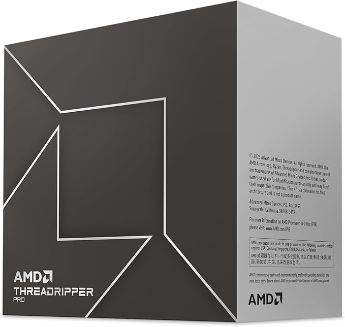 AMD 100-100000454WOF Ryzen Threadripper Pro 7985WX 64 Core sTR5 Unlocked CPU Processor
