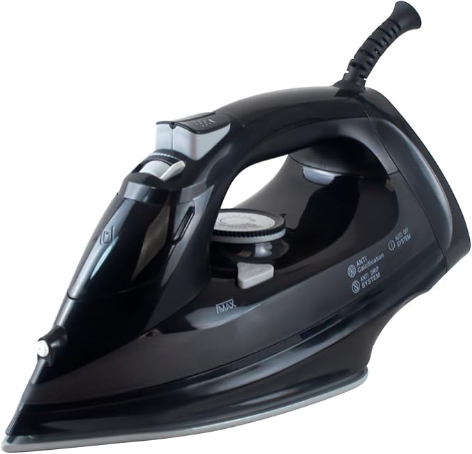 Dolphy Electric Steam Iron - Black