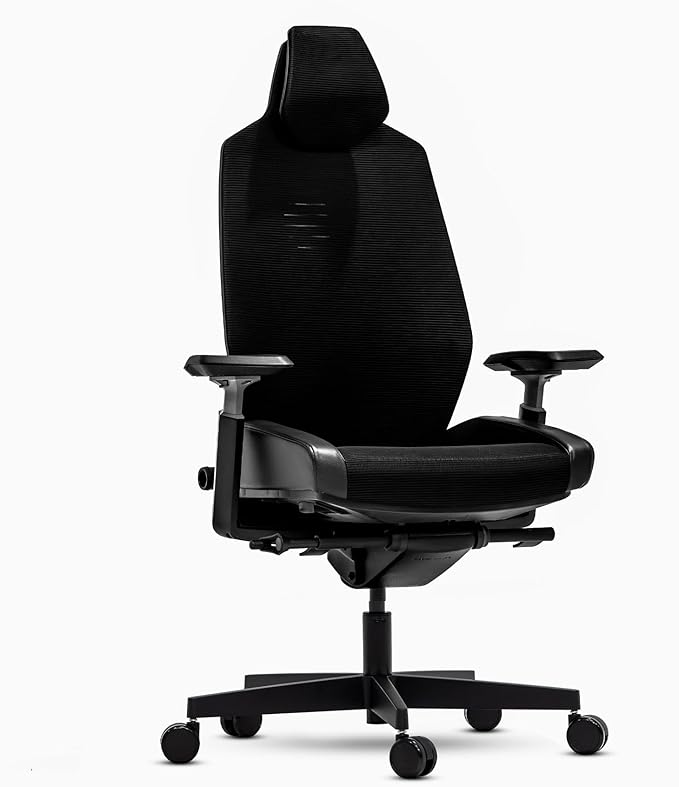 Desky Pro+ Ergonomic Gaming Chair - Black
