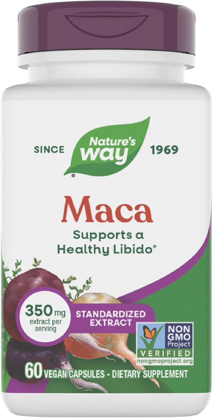 Nature's Way - Maca Standardized - 60 Capsules