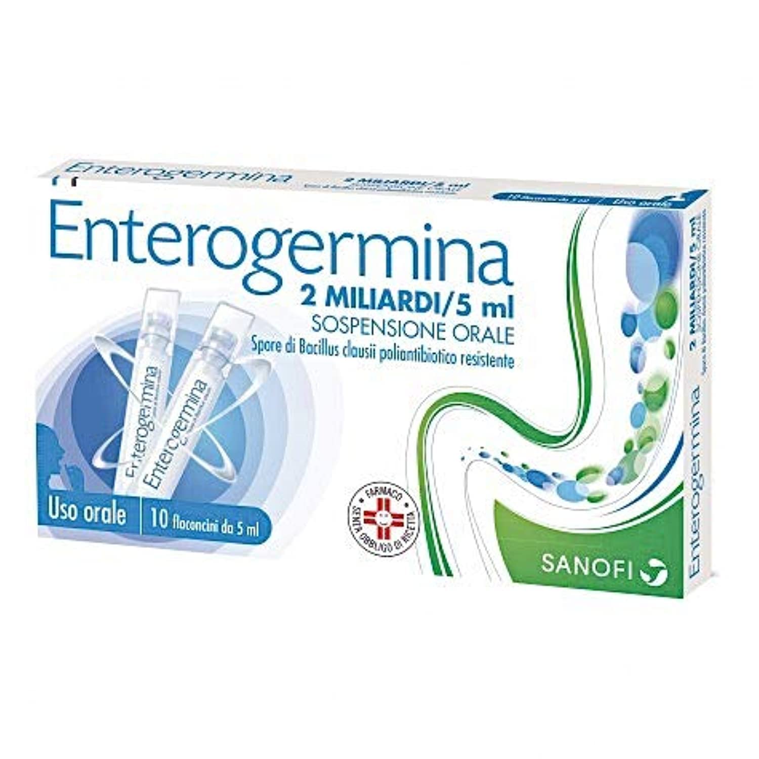 Enterogermina 2 Billion (20 vials)