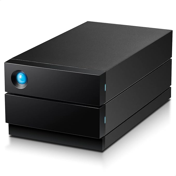 8TB LaCie 2big USB-C Desktop RAID Storage