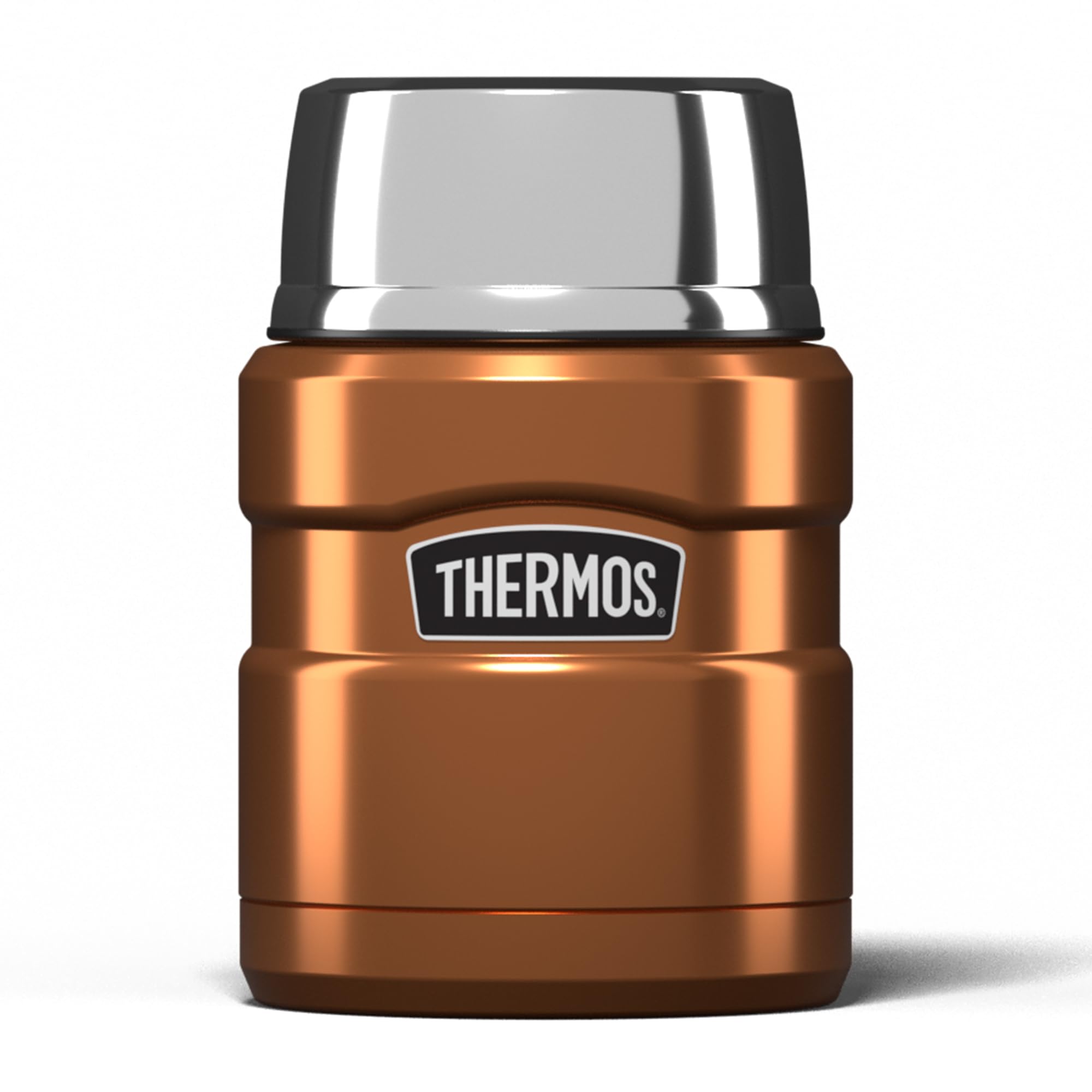Thermos Stainless King Vacuum Insulated 470ml Food Jar Red