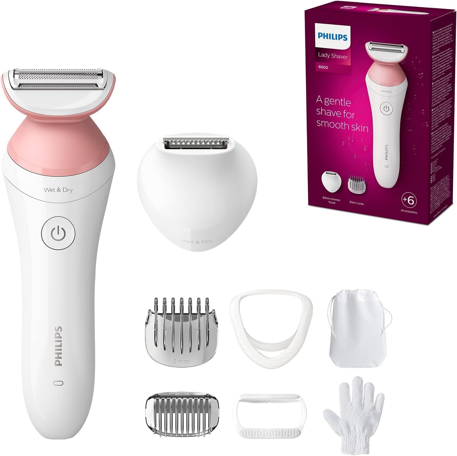 Philips Series 6000 Wet & Dry Cordless Shaver