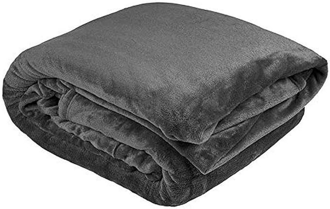 Bambury Ultraplush Blanket Charcoal - Super King