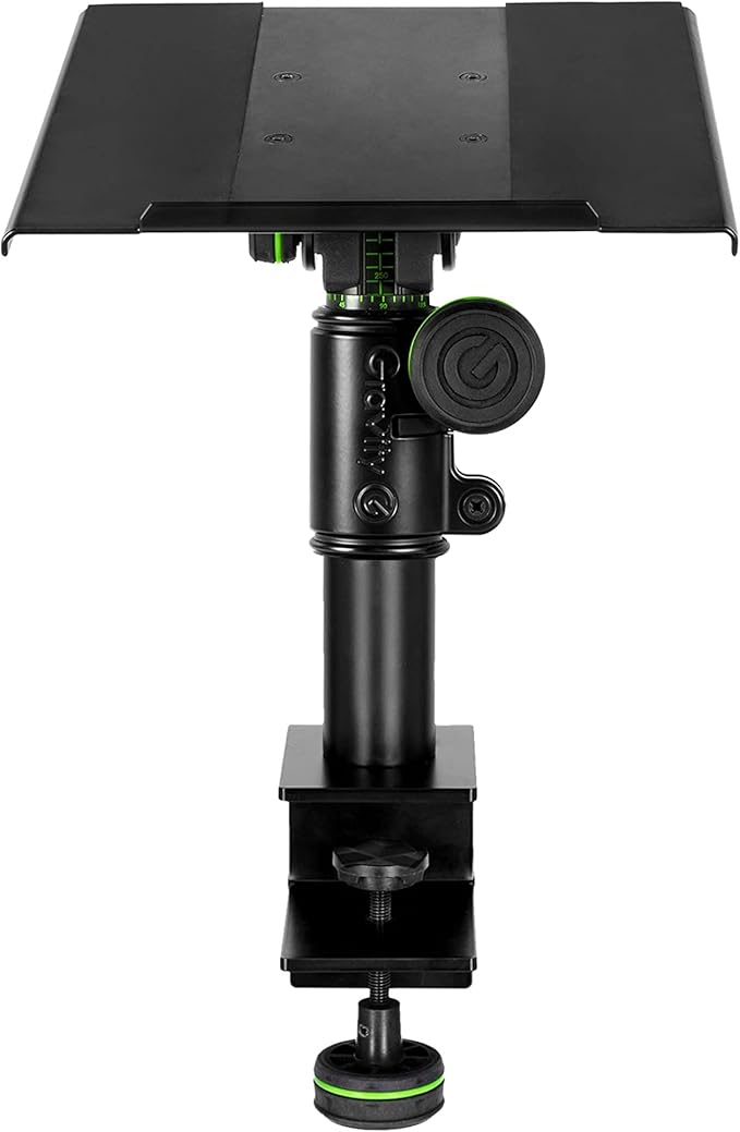 Gravity SP3102TM Table Clamp Adjustable Studio Monitor Stand (Single)