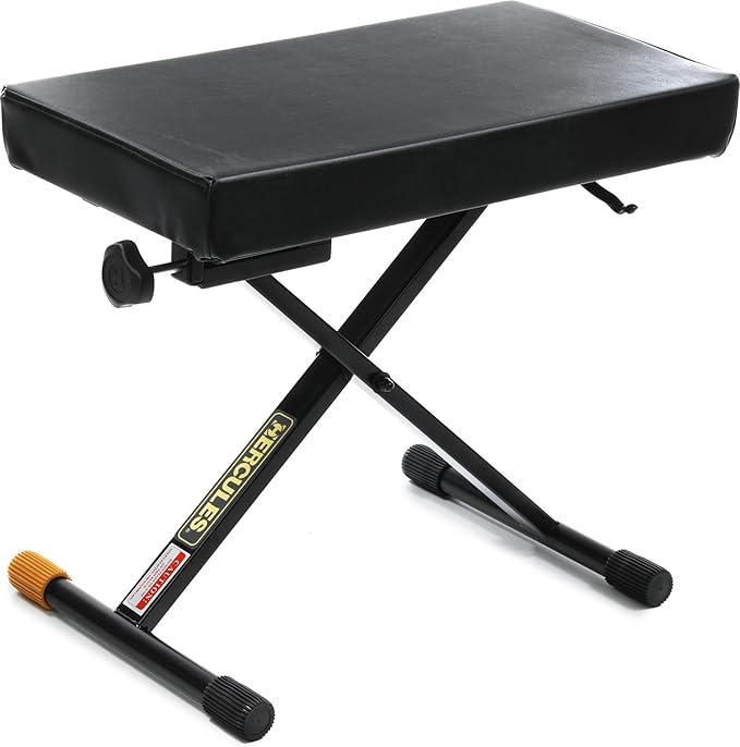Hercules KB200B EZ Height Adjustable Keyboard Bench