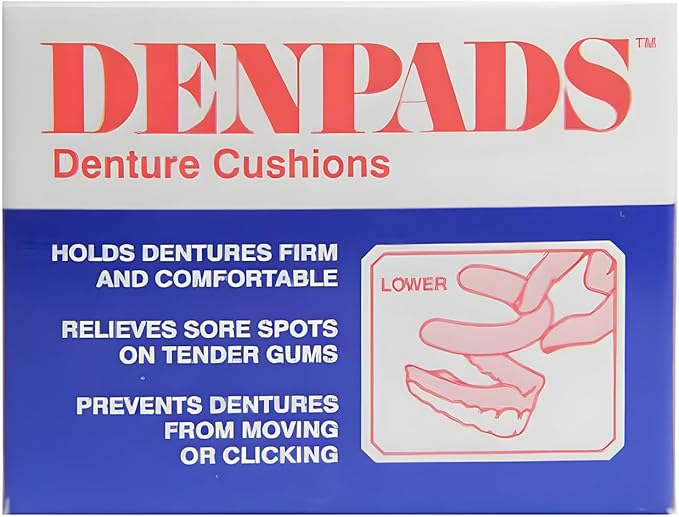 Denpads Denture Cushions Lower