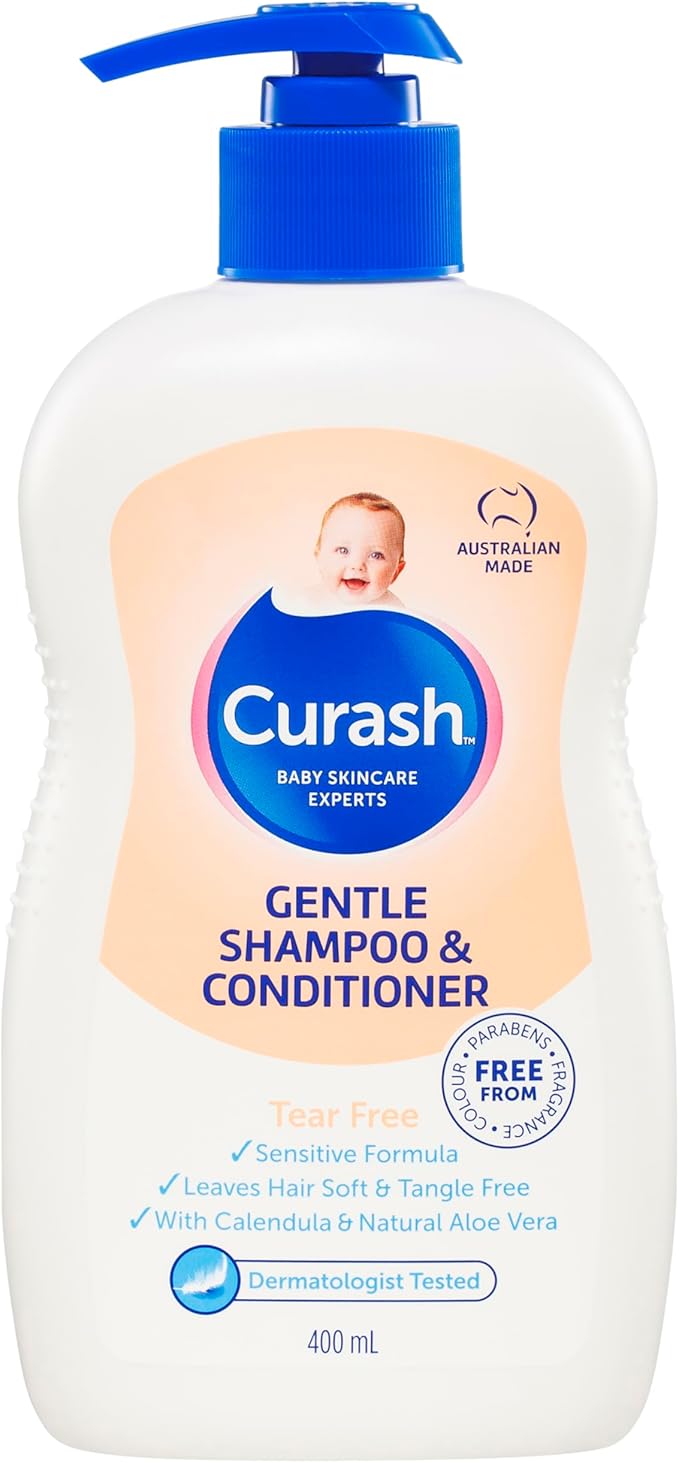 Curash Gentle Shampoo & Conditioner 400 ml