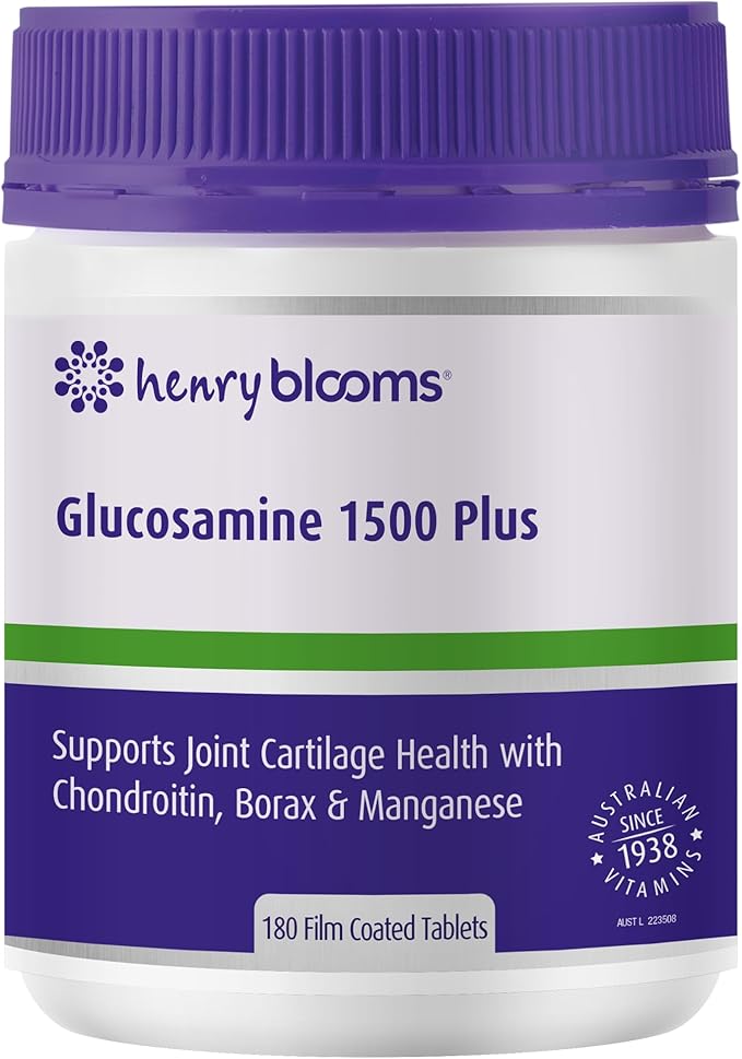 Henry Blooms Glucosamine 1500 Plus 180 Tablets