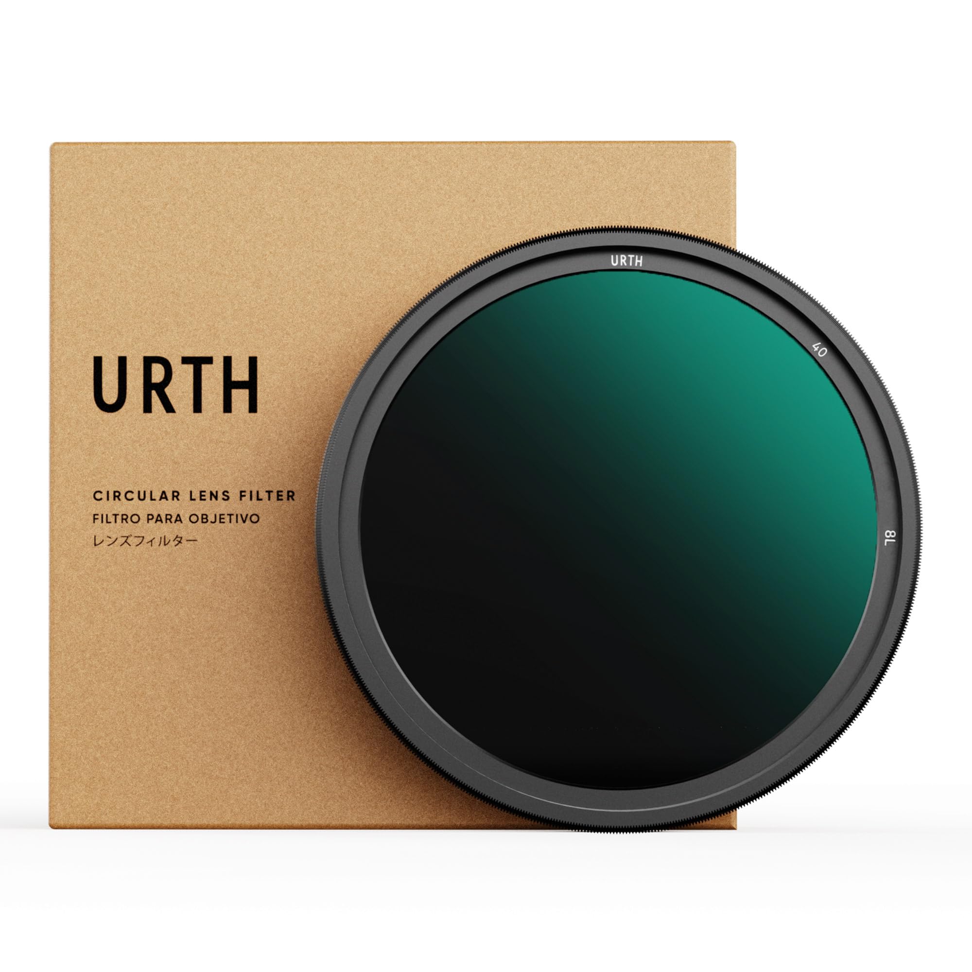 Urth 40.5mm ND2-400 (1-8.6 Stop) Variable ND Lens Filter