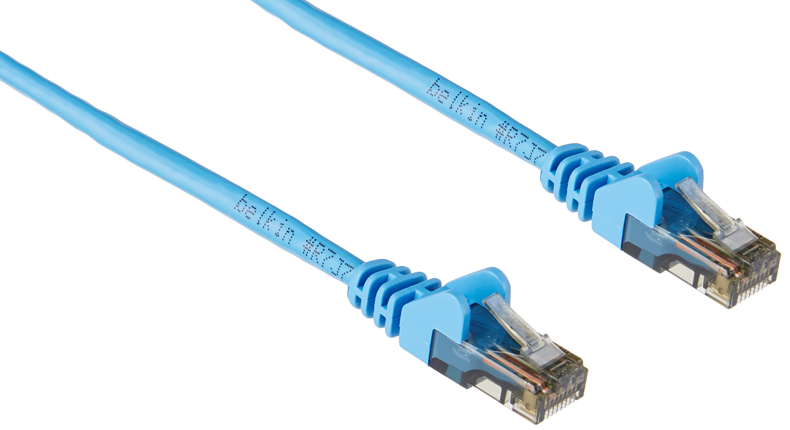 Belkin A3L980b25-BLU-S Cat-6 Snagless Blue Patch Cable (25 Feet)