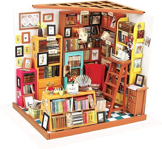 Robotime DIY Mini House Sam's Study