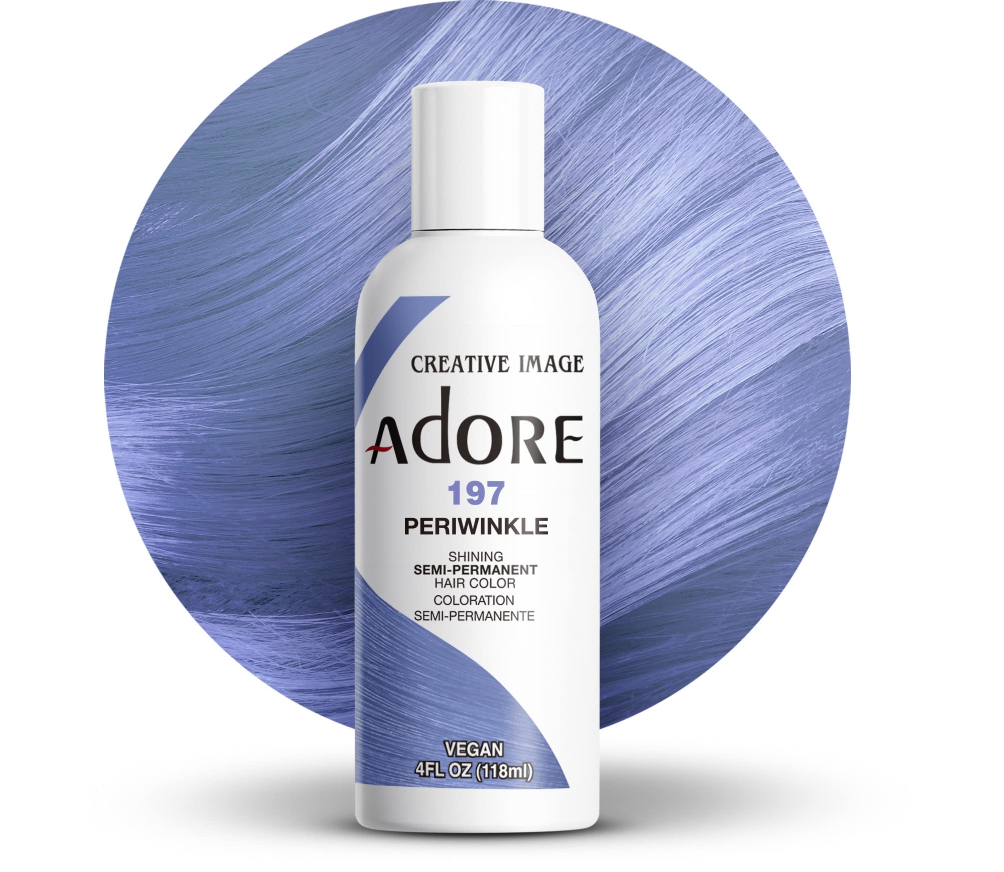 Adore Semi Permanent Hair Colour 197 Periwinkle