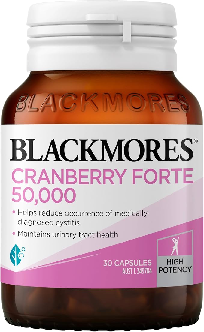 Blackmores Cranberry Forte 50000mg Capsules 90
