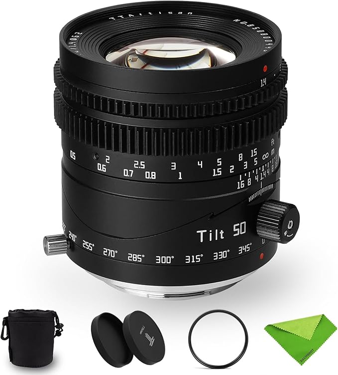 TTArtisan 50mm f/1.4 Tilt Lens (E-Mount)