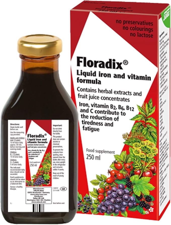 Floradix 250ml Liquid Iron Formula