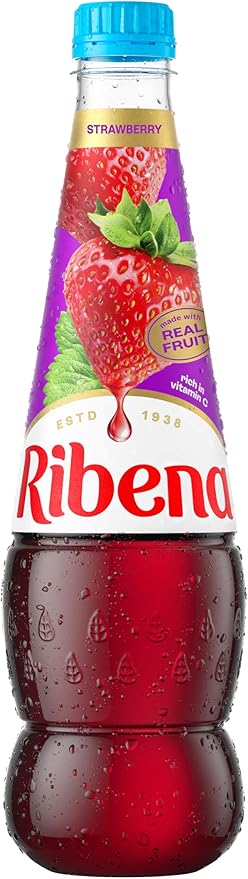 Ribena No Added Sugar Strawberry 850ml