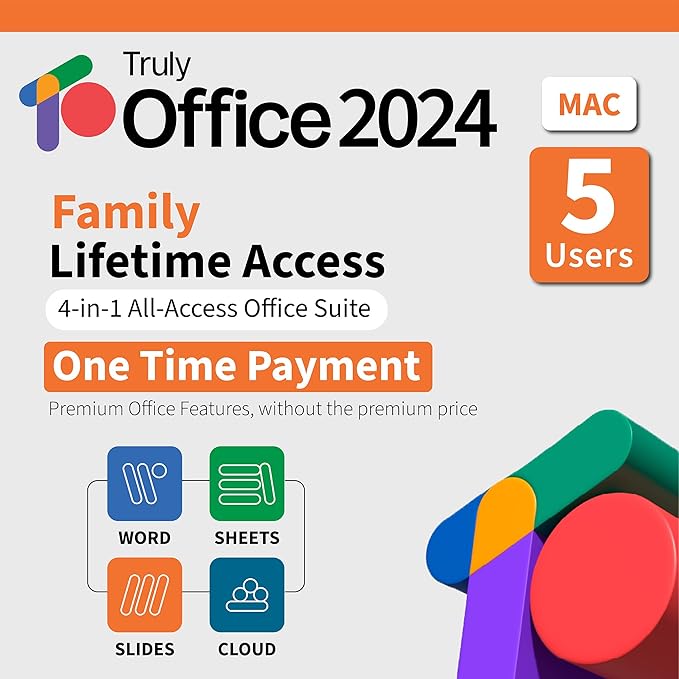 Truly Office 2024 Family Lifetime License