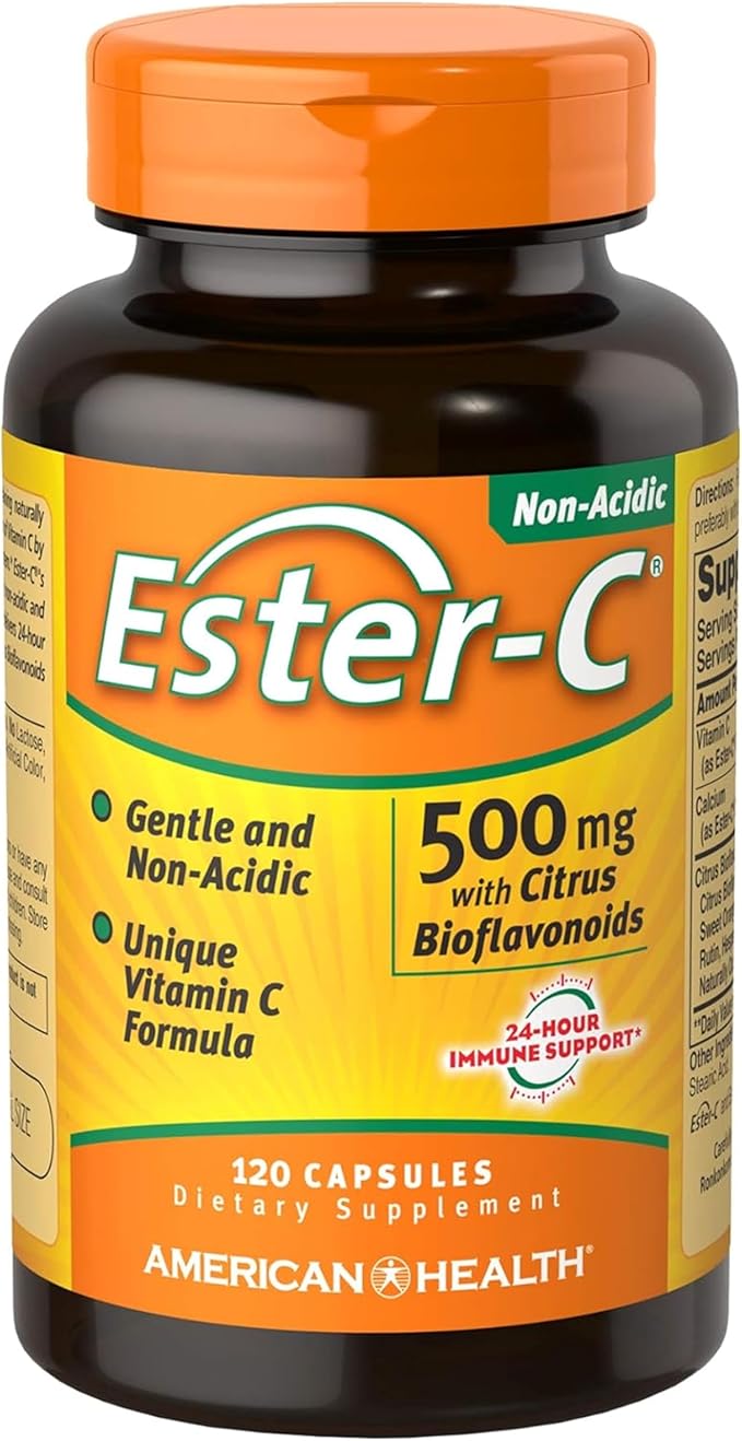 American Health Ester-C, 500 mg, Capsules - 60 capsules