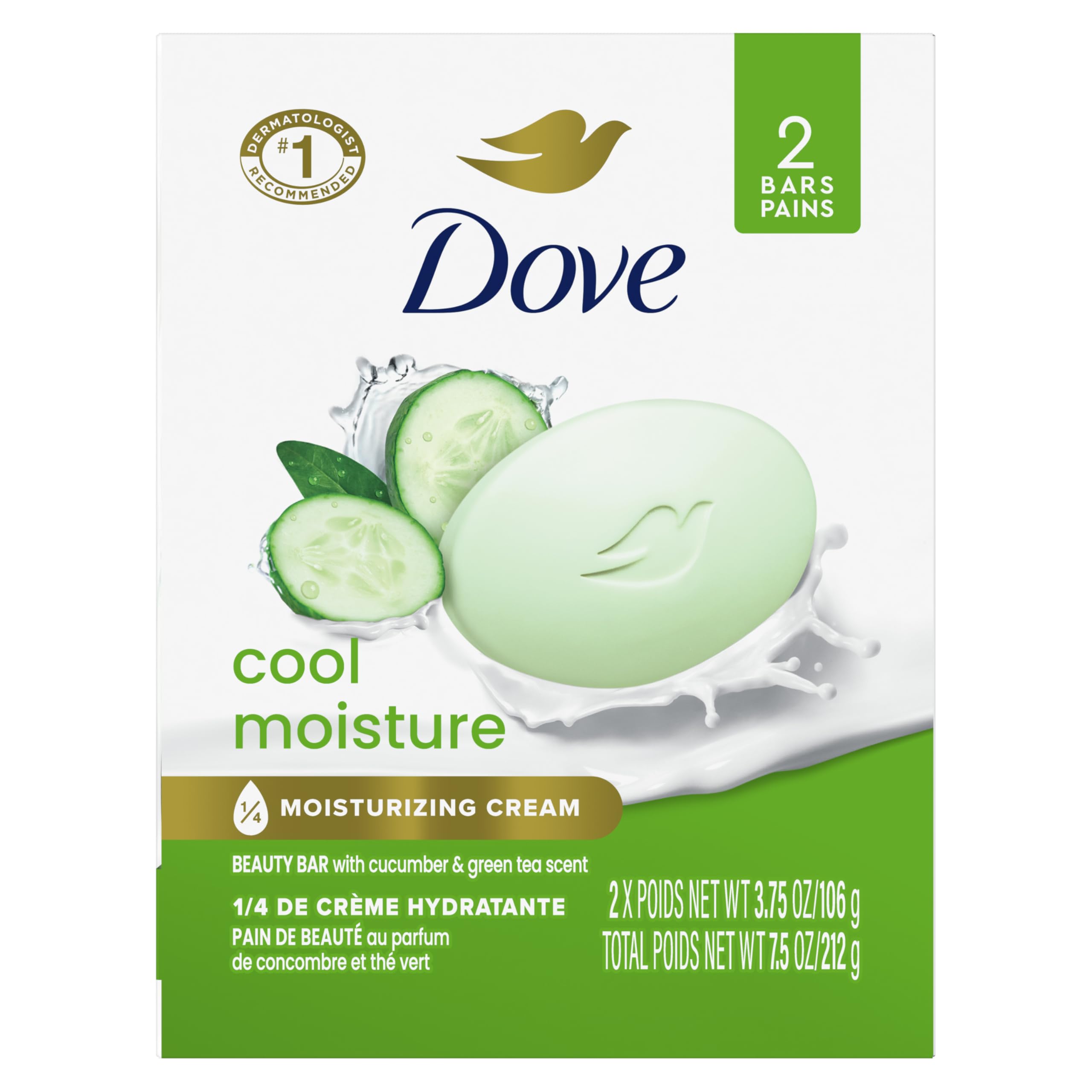 Dove Fresh Touch Beauty Cream Bar 100g