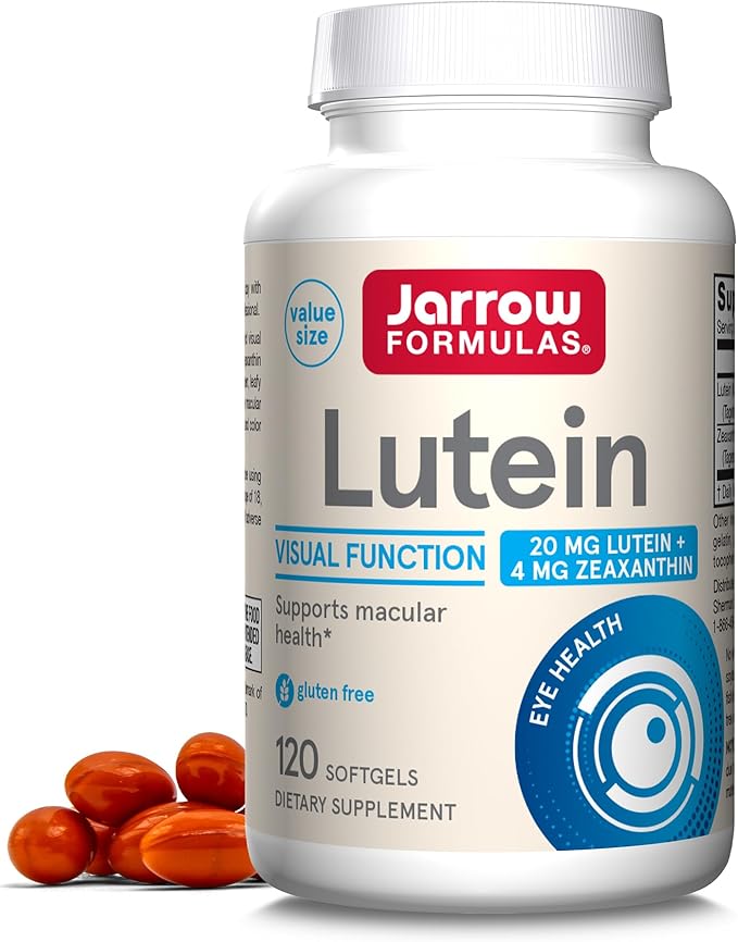 Jarrow Lutein, Softgels - 60 softgels