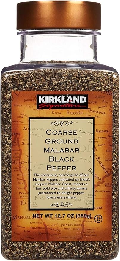 Kirkland Signature Coarse Ground Black Pepper 359g x 2