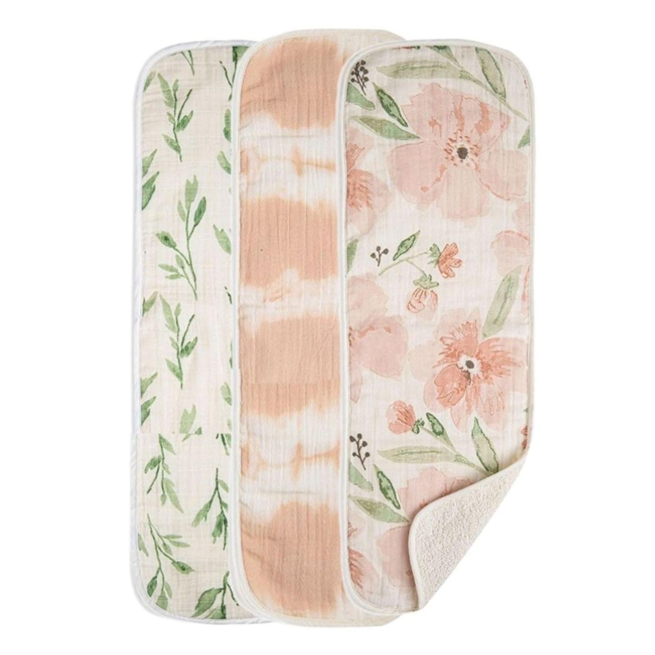 Crane Baby Burp Cloths - 3 Pack Parker