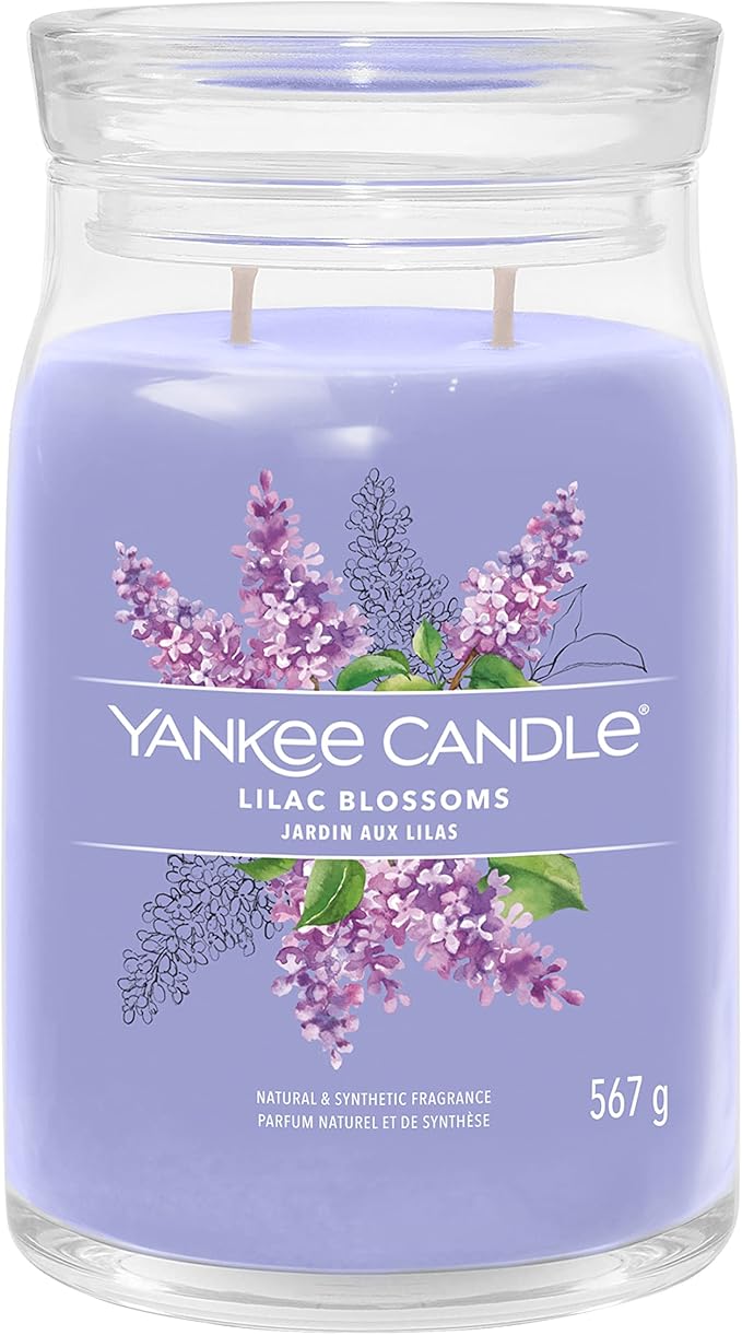 Yankee Candle Lilac Blossoms Signature Medium Jar Candle