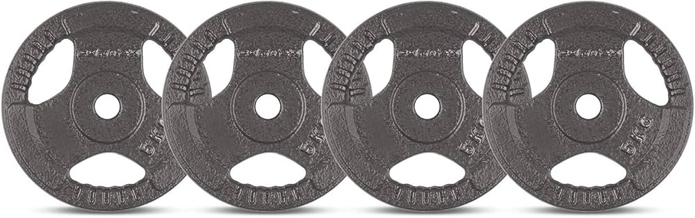 Cortex 5kg Tri-Grip 25mm Standard Plates (Set of 4)