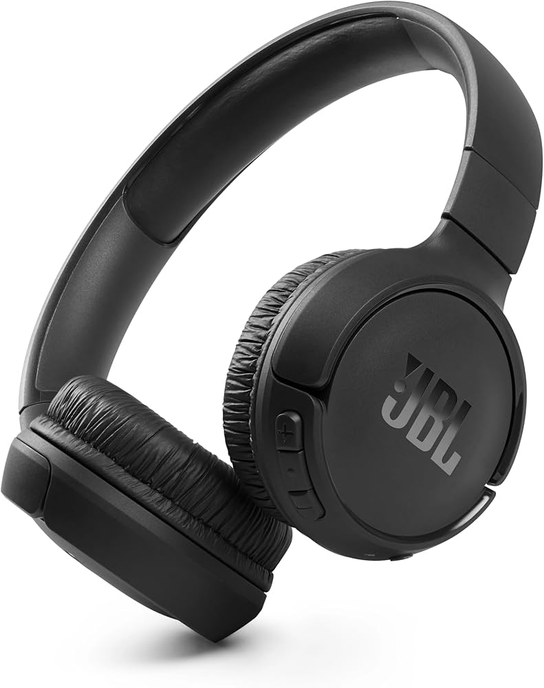 JBL Tune 510BT On-Ear Wireless Headphones (Black)