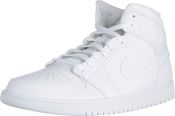 Air Jordan 1 Mid (White)