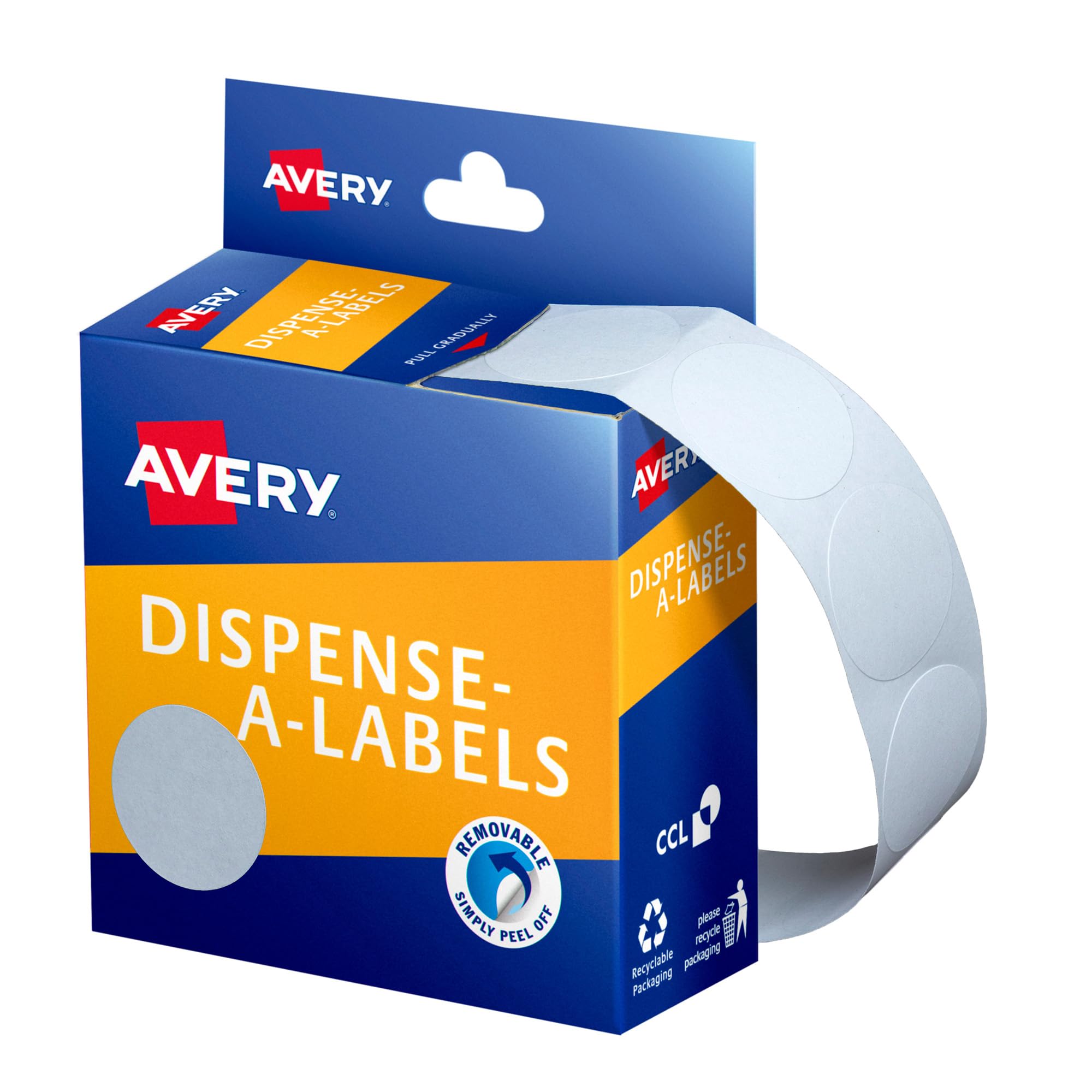 Avery Dispenser White 24mm Roll of 550
